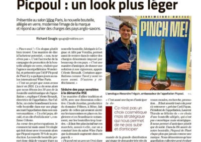 Picpoul de Pinet : un look plus léger
