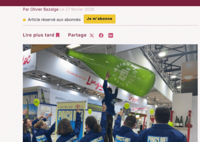 La bouteille syndicale du Picpoul de Pinet s’allège